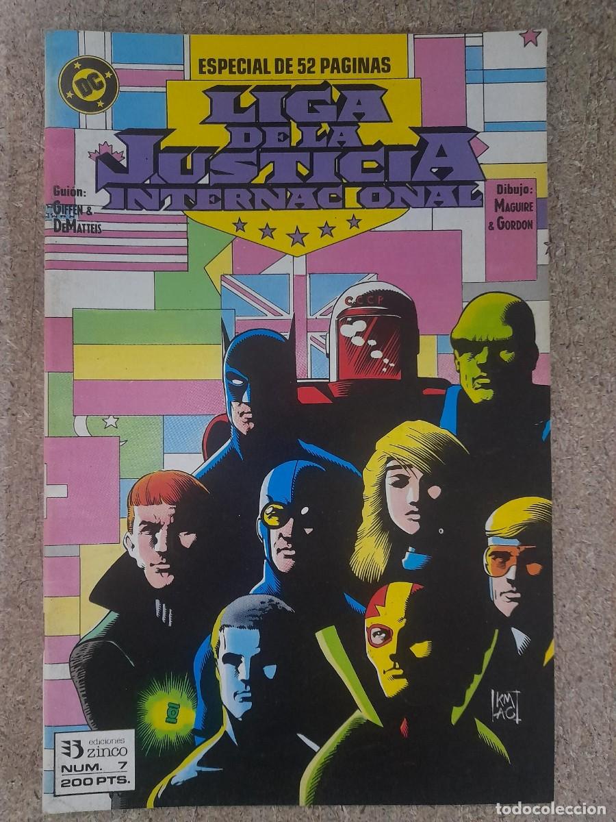 C&oacute;mics: Liga De La Justicia Internacional 7.DC Comics.Zinco - Foto 1