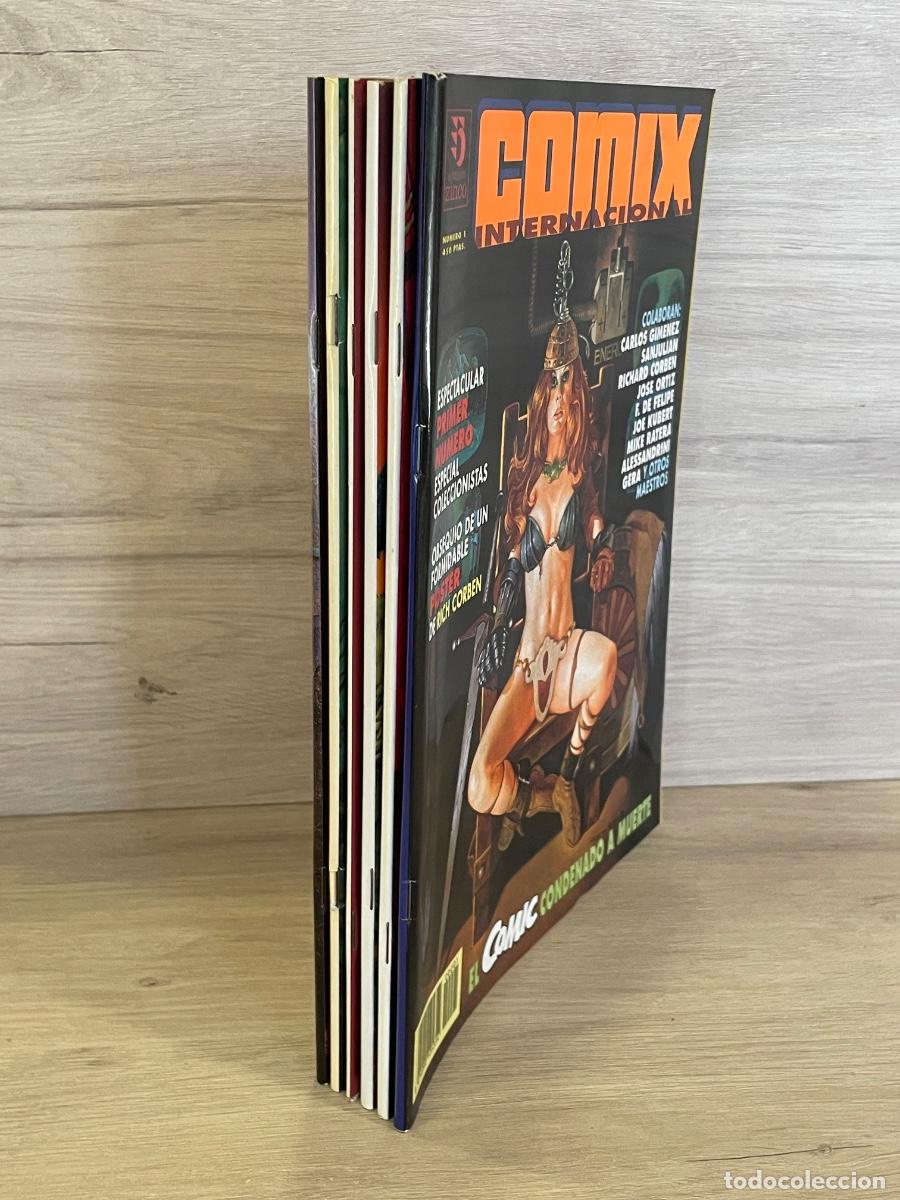 C&oacute;mics: Comix Internacional - Completa 6 n&uacute;meros - Ediciones Zinco 1992 / 1993 - Foto 2