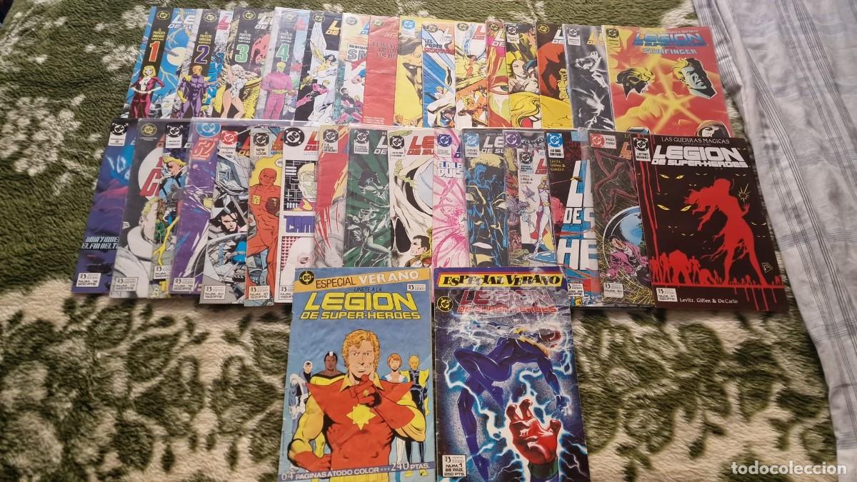 C&oacute;mics: LEGION SUPER-HEROES (OBRA COMPLETA 31 N&Uacute;MEROS + 2 ESPECIALES) - ZINCO