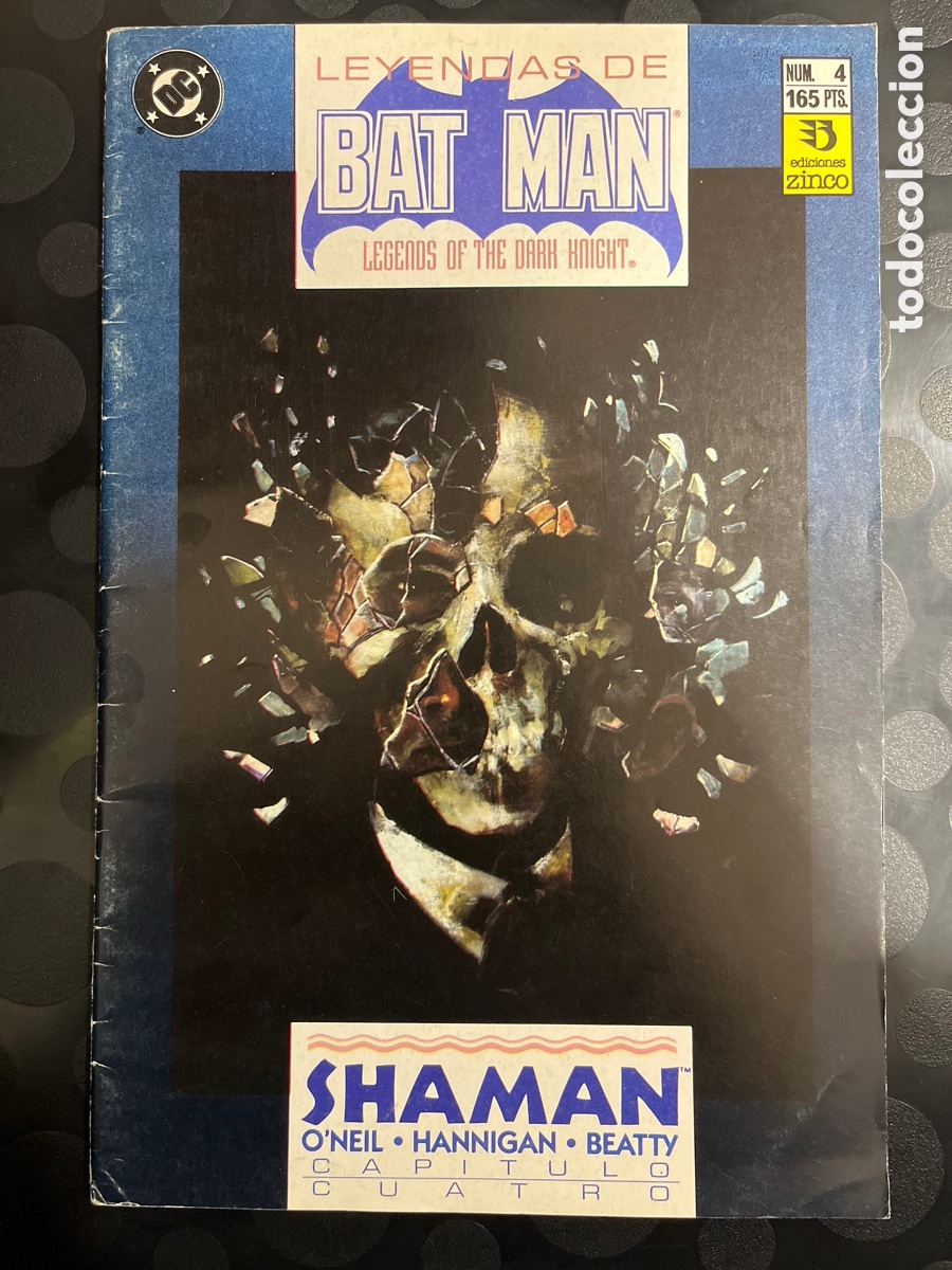 C&oacute;mics: LEYENDAS DE BATMAN N.4 LEGENDS OF THE DARK NIGHT : SHAMAN DC ( 1990/1993 )