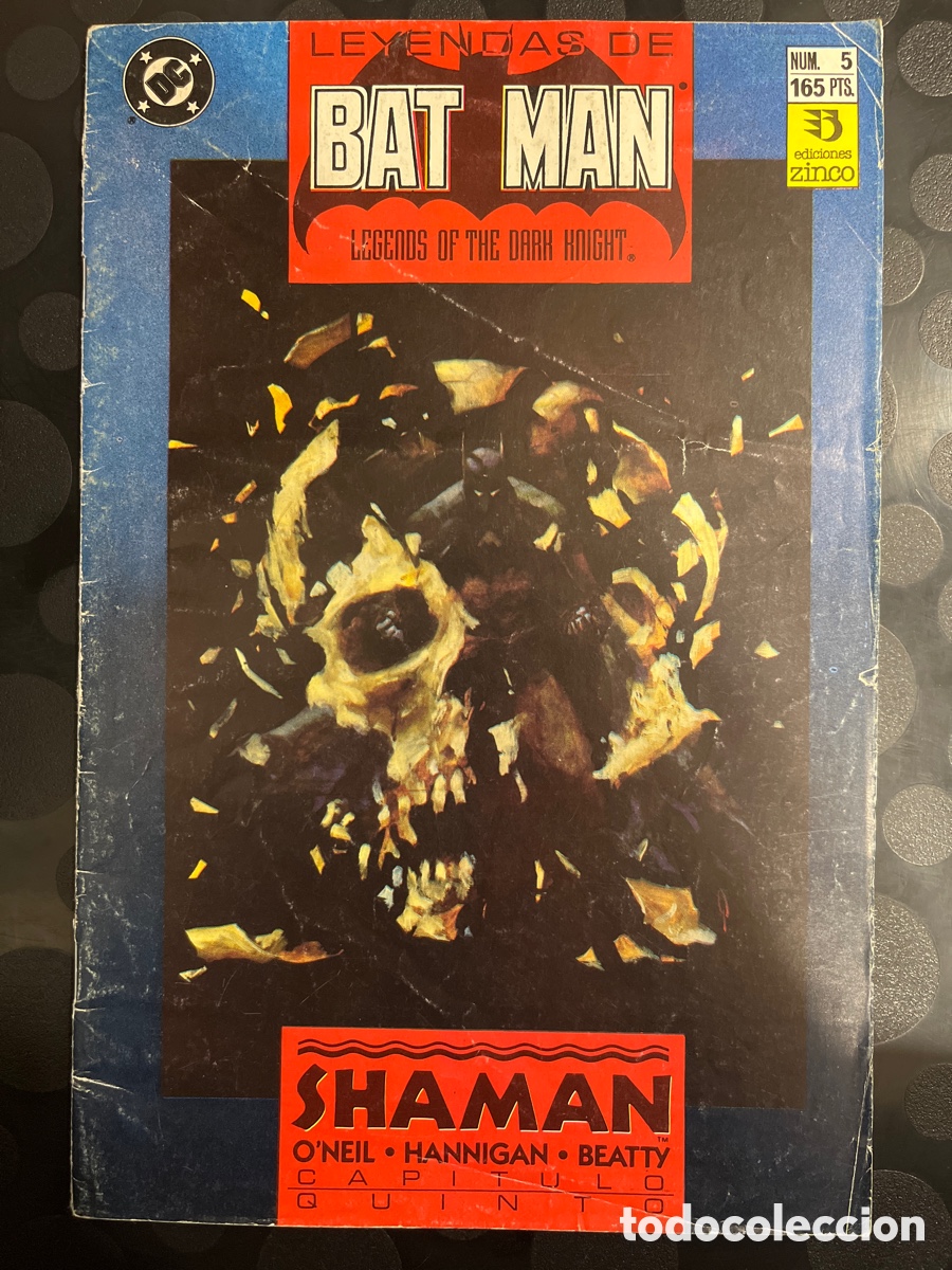 C&oacute;mics: LEYENDAS DE BATMAN N.5 LEGENDS OF THE DARK NIGHT : SHAMAN DC ( 1990/1993 )