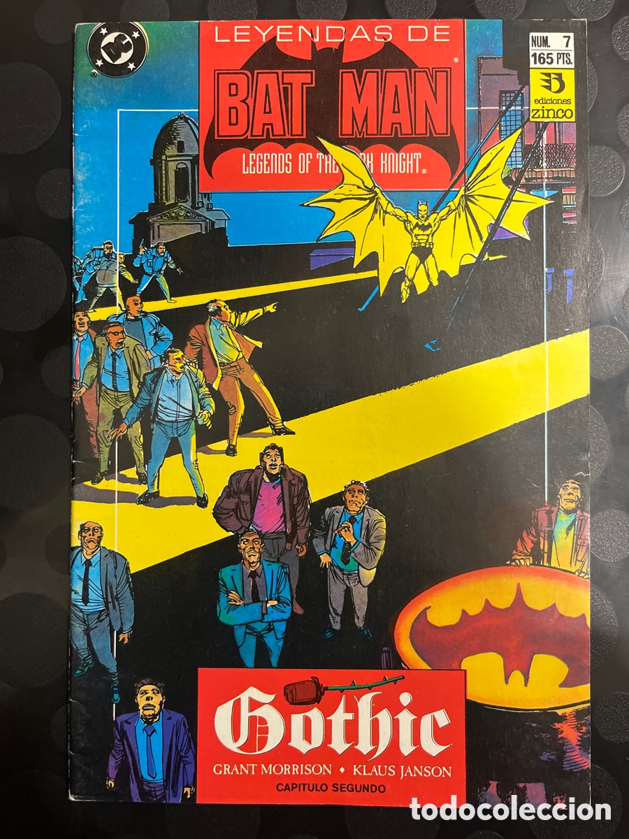 C&oacute;mics: LEYENDAS DE BATMAN N.7 LEGENDS OF THE DARK NIGHT : GOTHIC DC ( 1990/1993 )