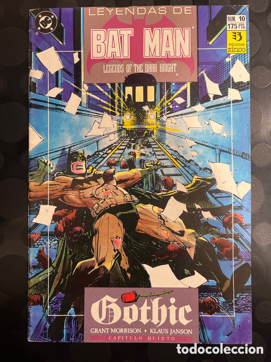 C&oacute;mics: LEYENDAS DE BATMAN N.10 LEGENDS OF THE DARK NIGHT : GOTHIC DC ( 1990/1993 )