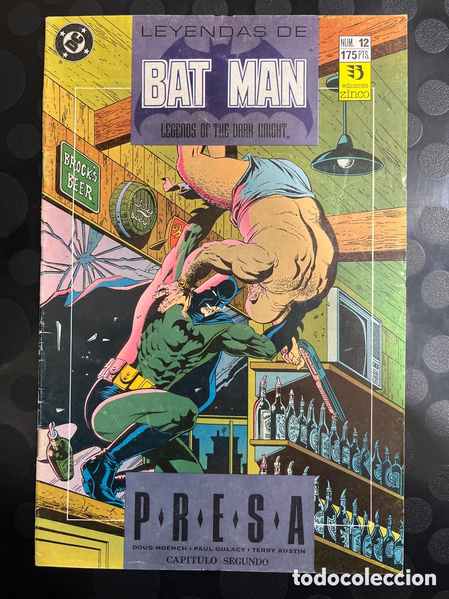 C&oacute;mics: LEYENDAS DE BATMAN N.12 LEGENDS OF THE DARK NIGHT : PRESA DC ( 1990/1993 )