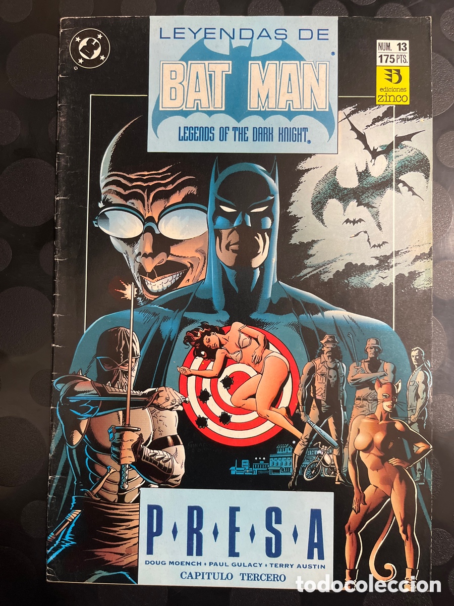 C&oacute;mics: LEYENDAS DE BATMAN N.13 LEGENDS OF THE DARK NIGHT : PRESA DC ( 1990/1993 )