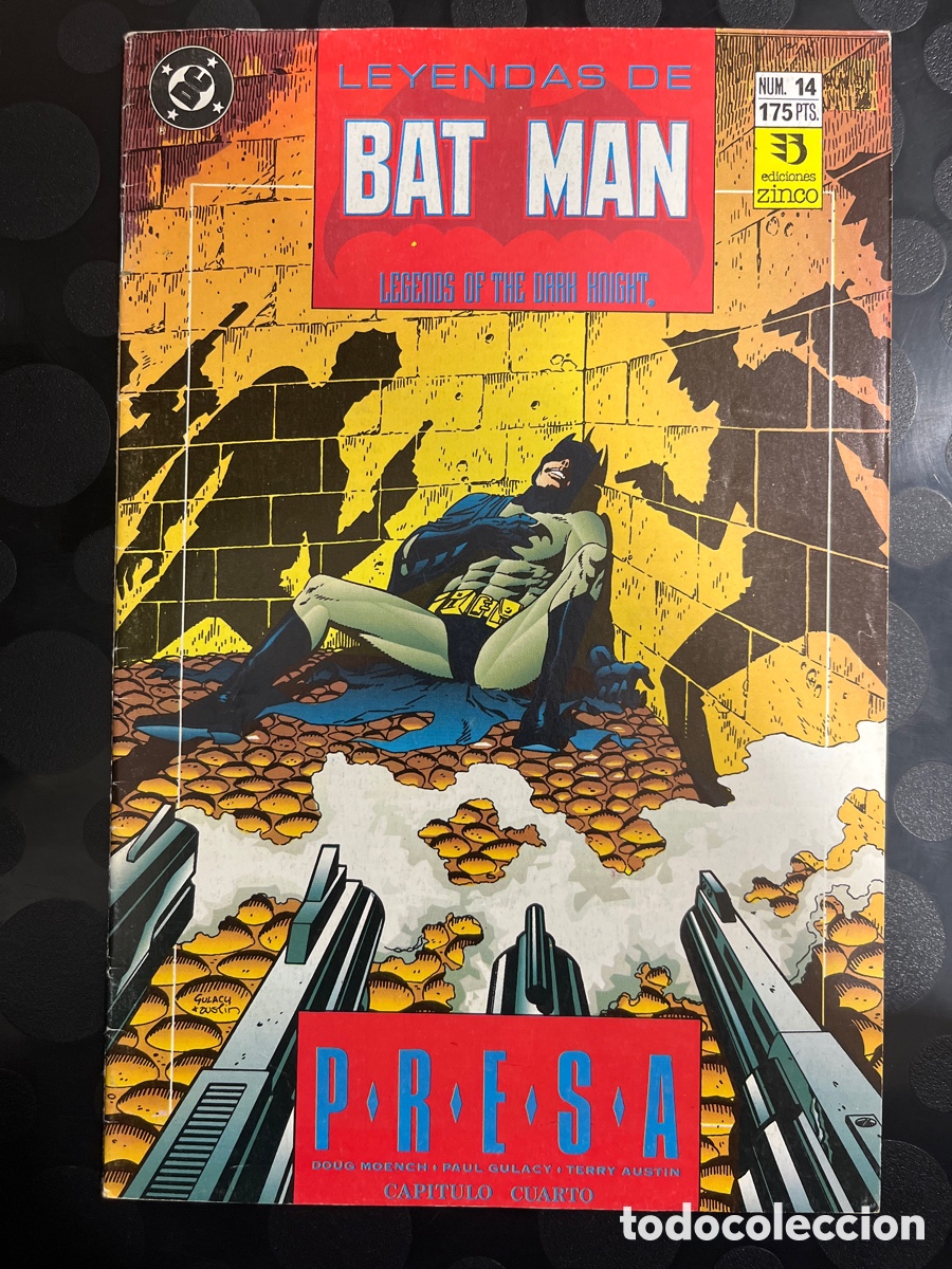 C&oacute;mics: LEYENDAS DE BATMAN N.14 LEGENDS OF THE DARK NIGHT : PRESA DC ( 1990/1993 )
