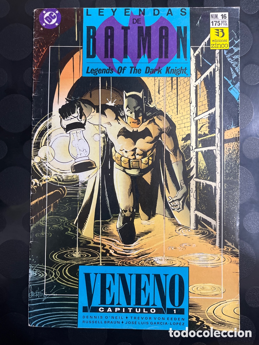 C&oacute;mics: LEYENDAS DE BATMAN N.16 LEGENDS OF THE DARK NIGHT : VENENO DC ( 1990/1993 )