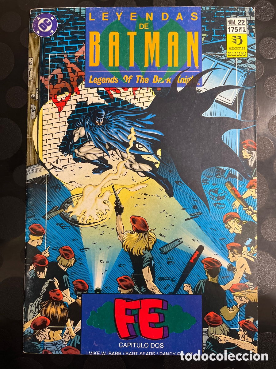 C&oacute;mics: LEYENDAS DE BATMAN N.22 LEGENDS OF THE DARK NIGHT : FE DC ( 1990/1993 )