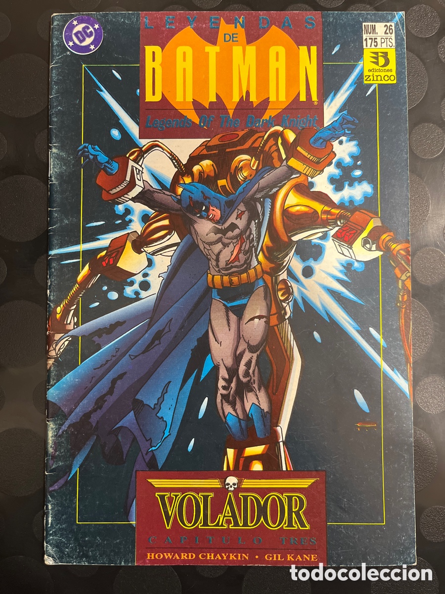 C&oacute;mics: LEYENDAS DE BATMAN N.26 LEGENDS OF THE DARK NIGHT : VOLADOR DC ( 1990/1993 )