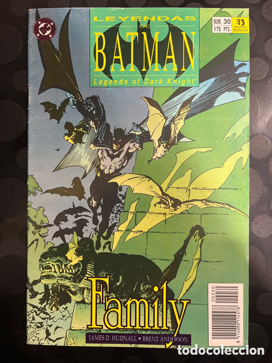C&oacute;mics: LEYENDAS DE BATMAN N.30 LEGENDS OF THE DARK NIGHT : FAMILY DC ( 1990/1993 )