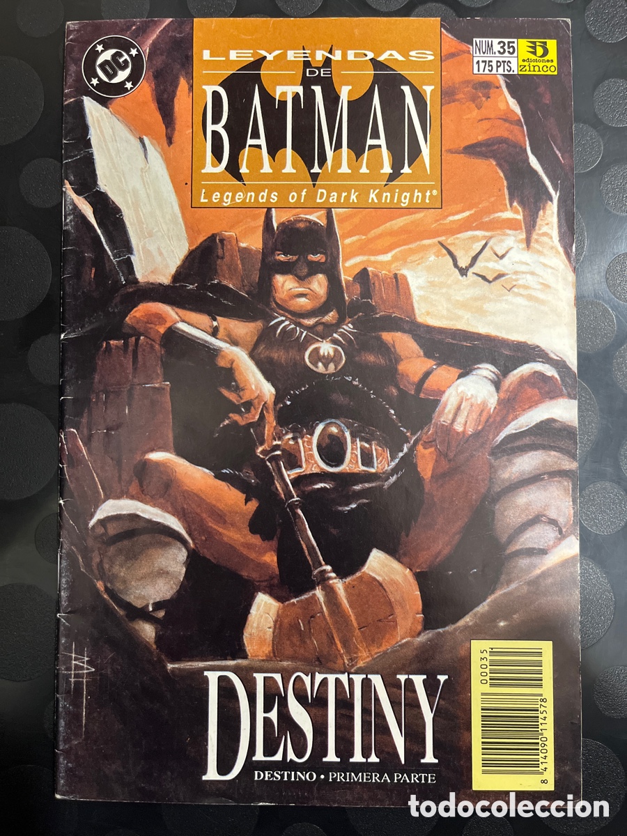 C&oacute;mics: LEYENDAS DE BATMAN N.35 LEGENDS OF THE DARK NIGHT : DESTINY DC ( 1990/1993 )