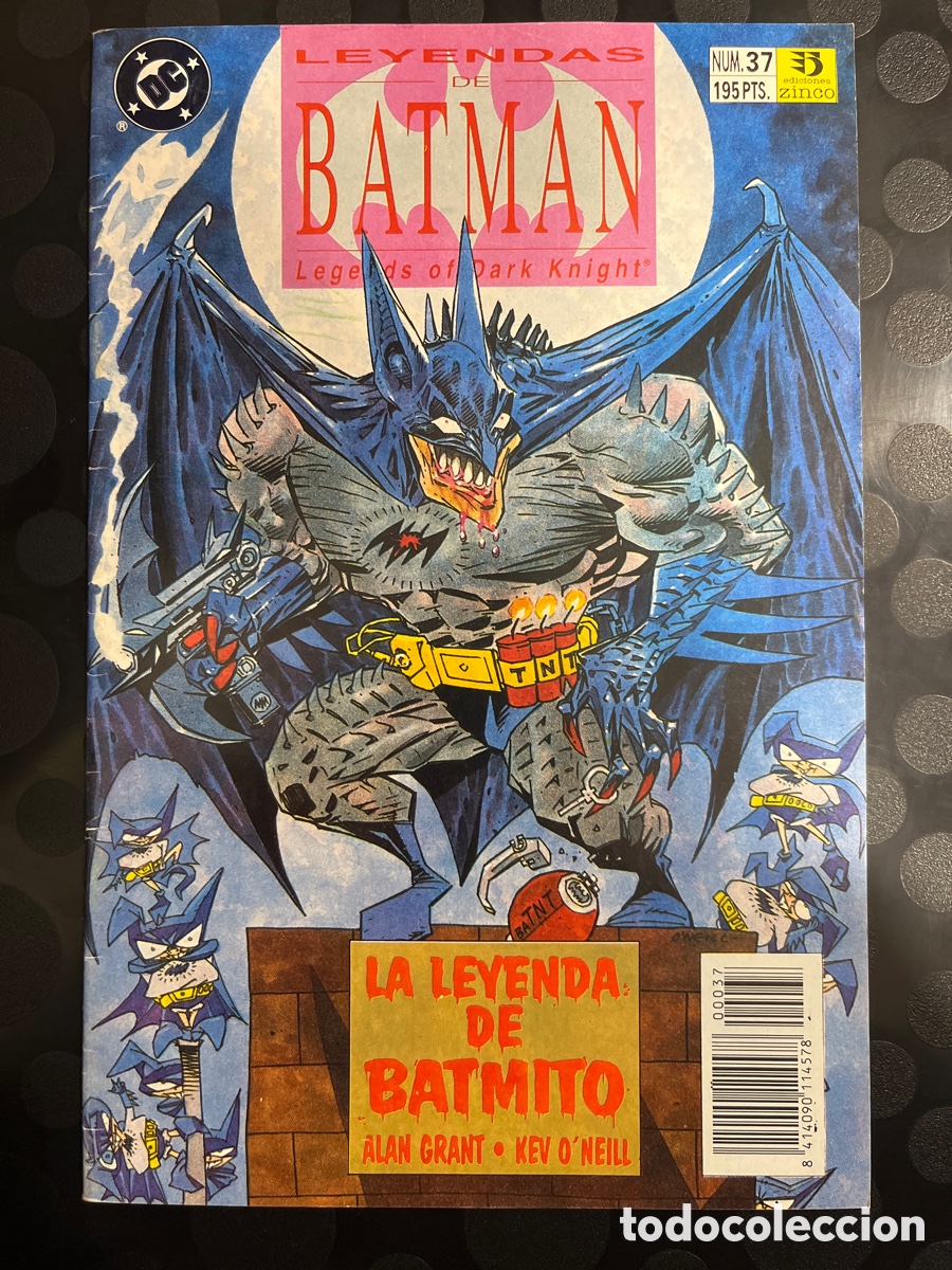 C&oacute;mics: LEYENDAS DE BATMAN N.37 LEGENDS OF THE DARK NIGHT : LA LEYENDA DE BATMITO DC ( 1990/1993 )