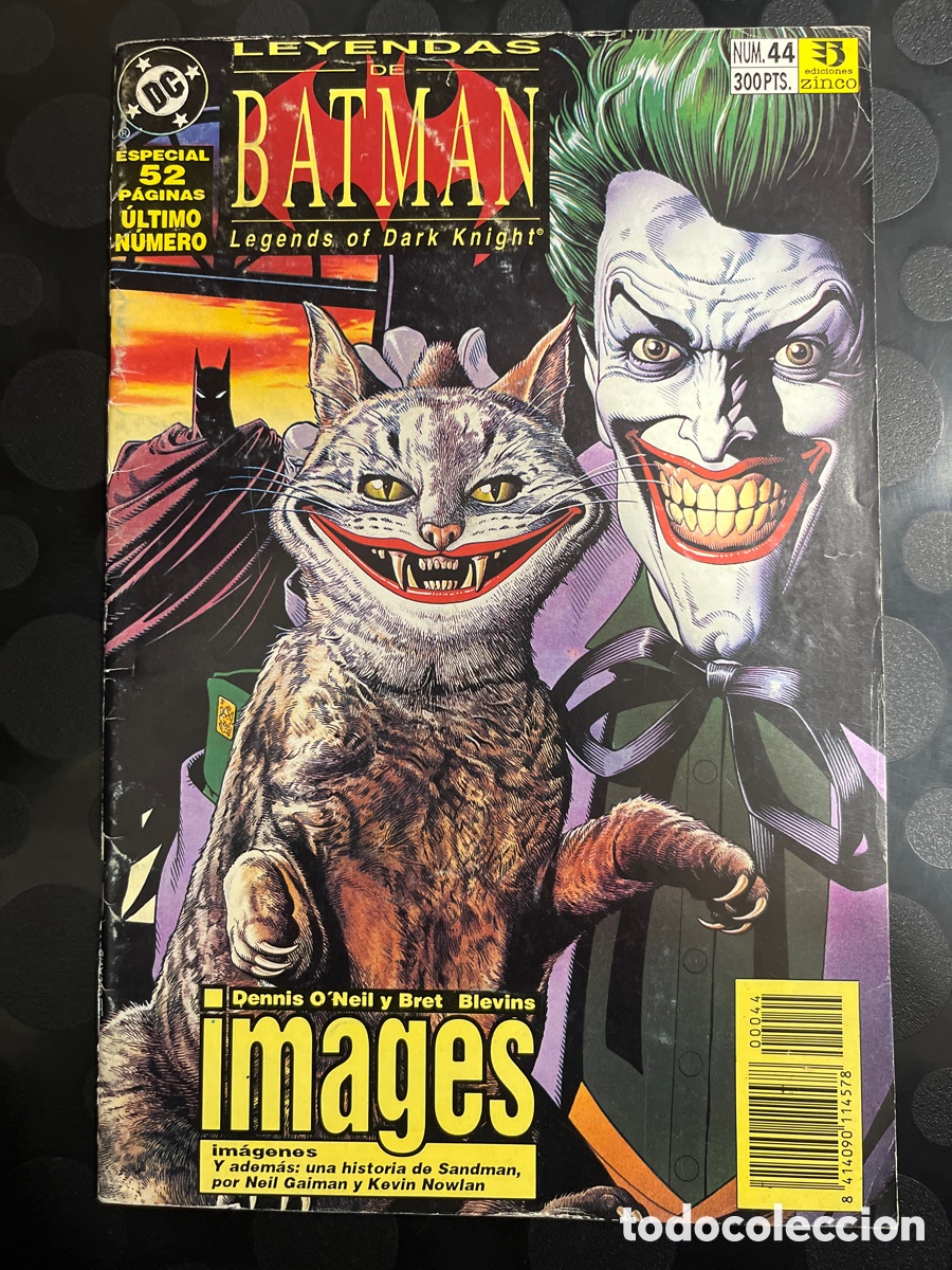 C&oacute;mics: LEYENDAS DE BATMAN N.44 LEGENDS OF THE DARK NIGHT : IMAGES DC ( 1990/1993 )