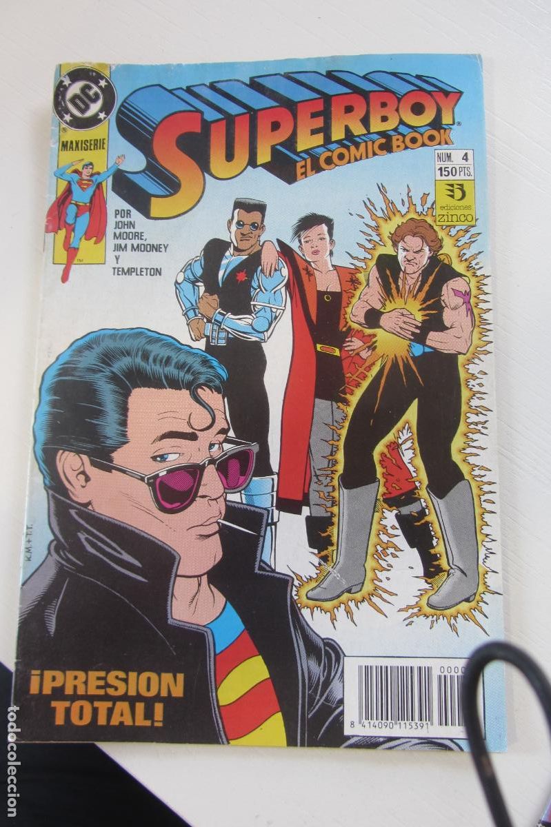 C&oacute;mics: SUPERBOY EL COMIC BOOK N&ordm; 4 / DC - ZINCO arx125 - Foto 1