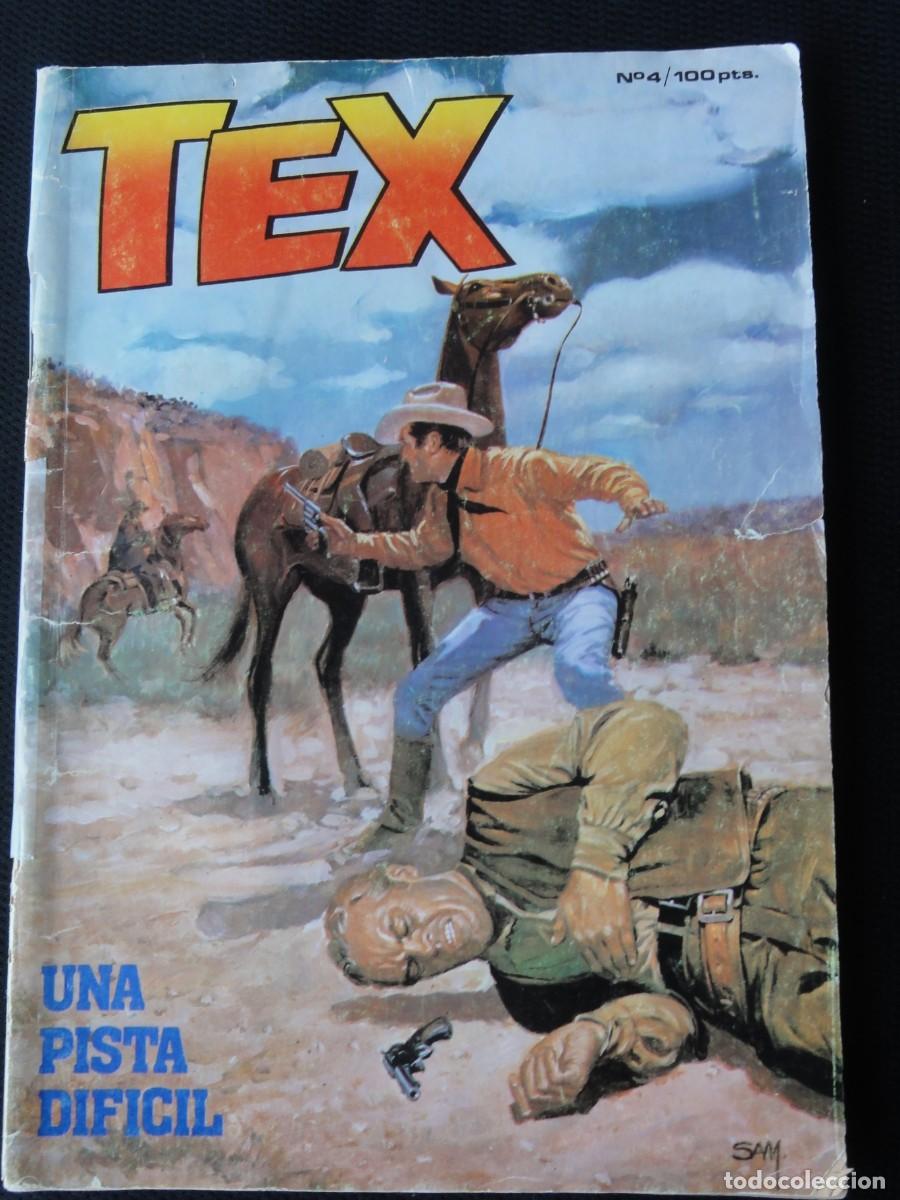 C&oacute;mics: TEX N&ordm; 4. UNA PISTA DIF&Iacute;CIL. EDICIONES ZINCO. 1983. C-31B