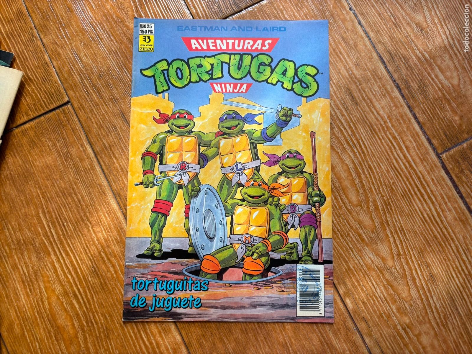 C&oacute;mics: AVENTURAS TORTUGAS NINJA N&ordm; 25 EDICIONES ZINCO