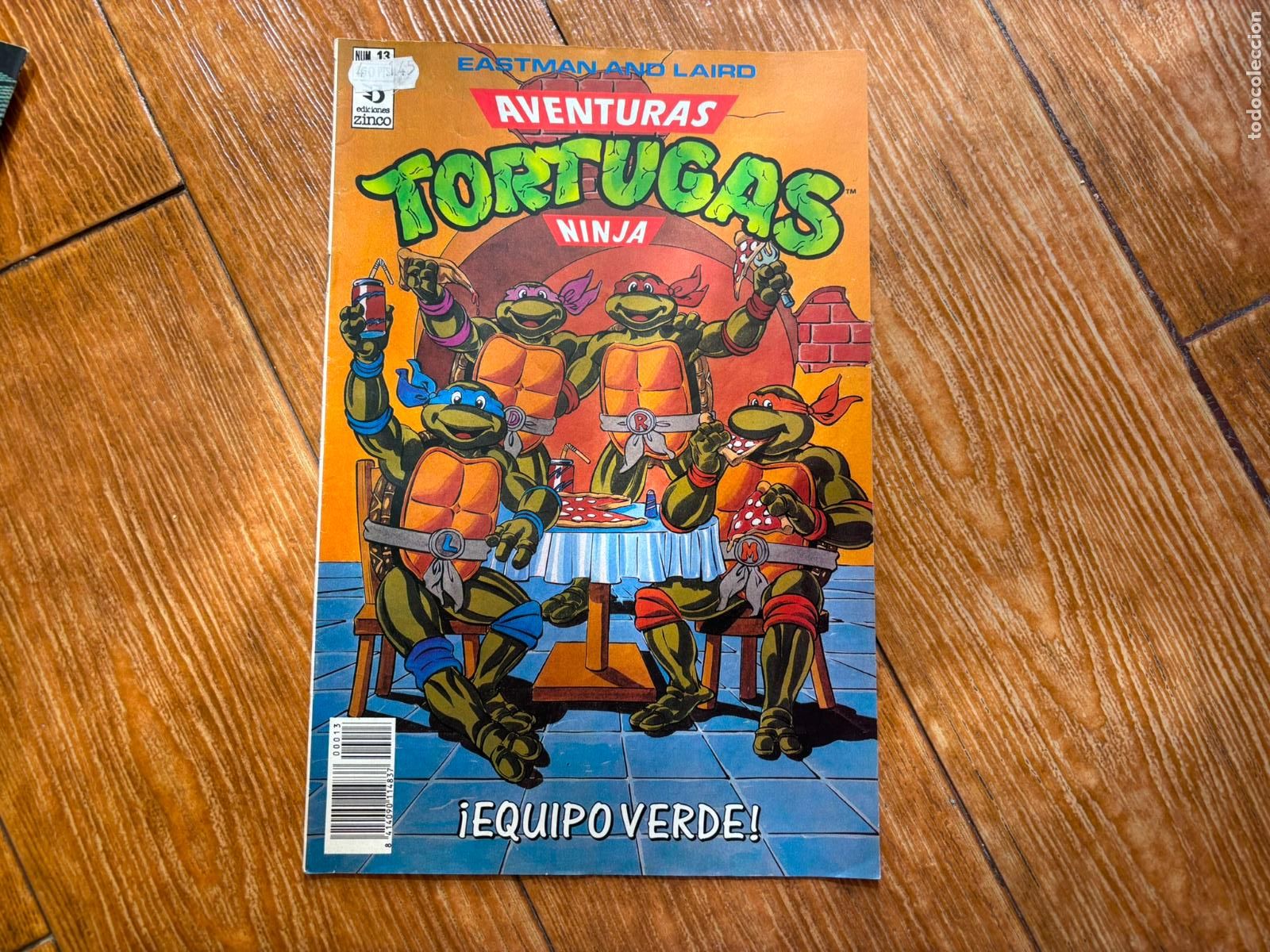 C&oacute;mics: AVENTURAS TORTUGAS NINJA N&ordm; 13 EDICIONES ZINCO