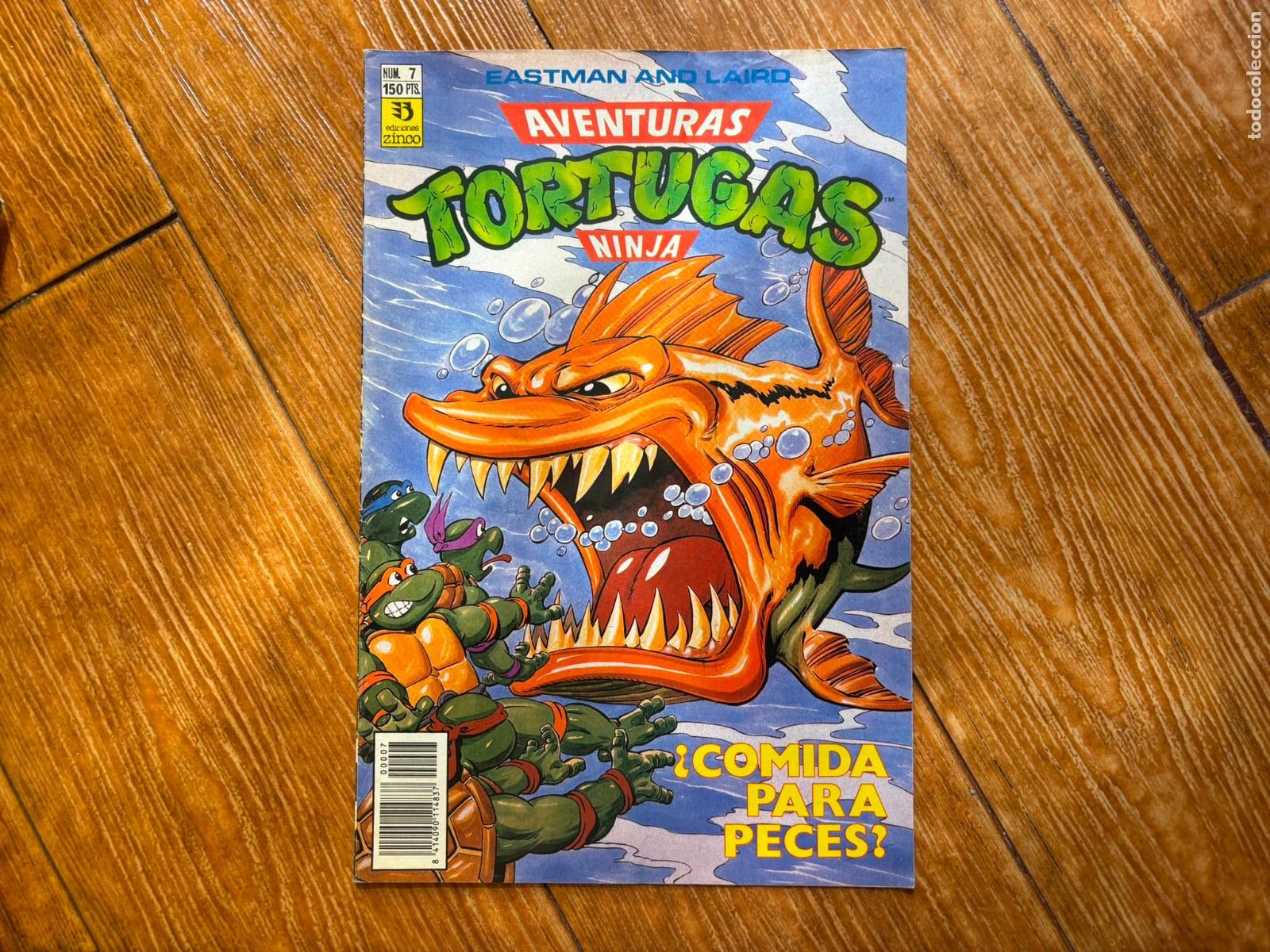 C&oacute;mics: AVENTURAS TORTUGAS NINJA N&ordm; 7 EDICIONES ZINCO - Foto 1