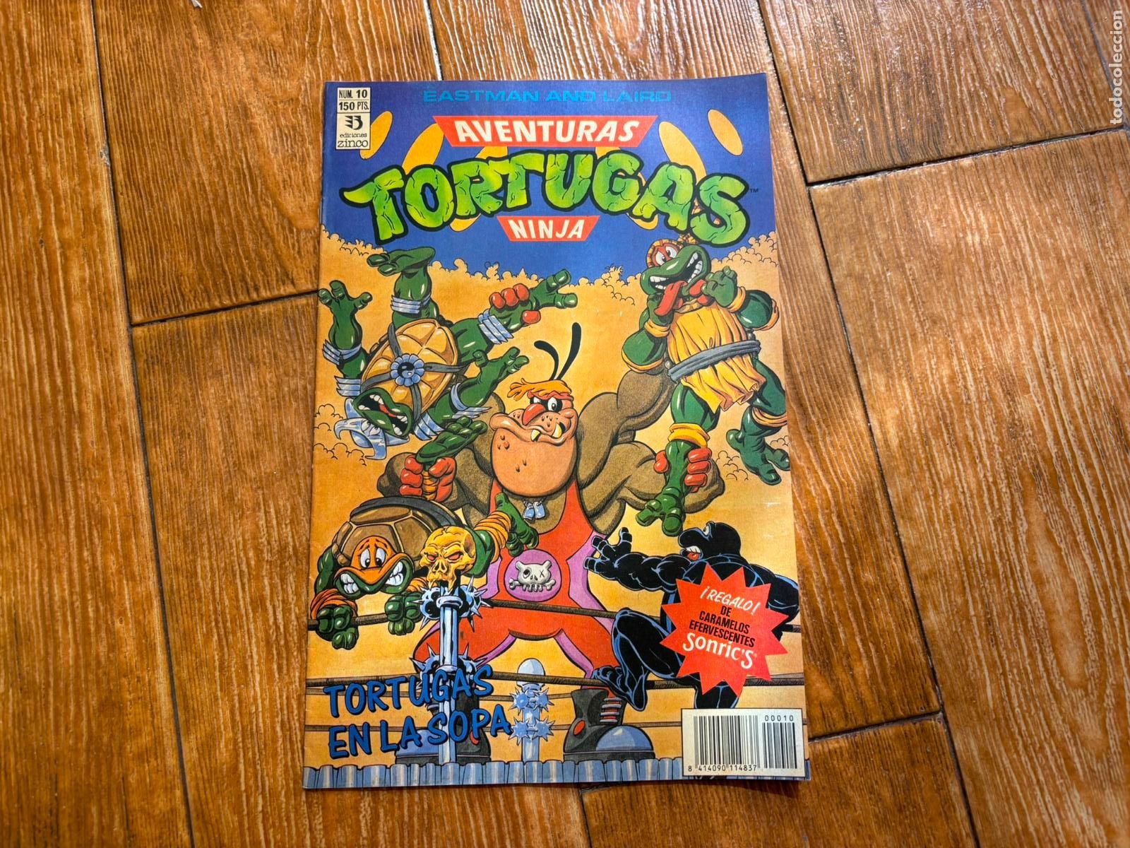 C&oacute;mics: AVENTURAS TORTUGAS NINJA N&ordm; 10 EDICIONES ZINCO