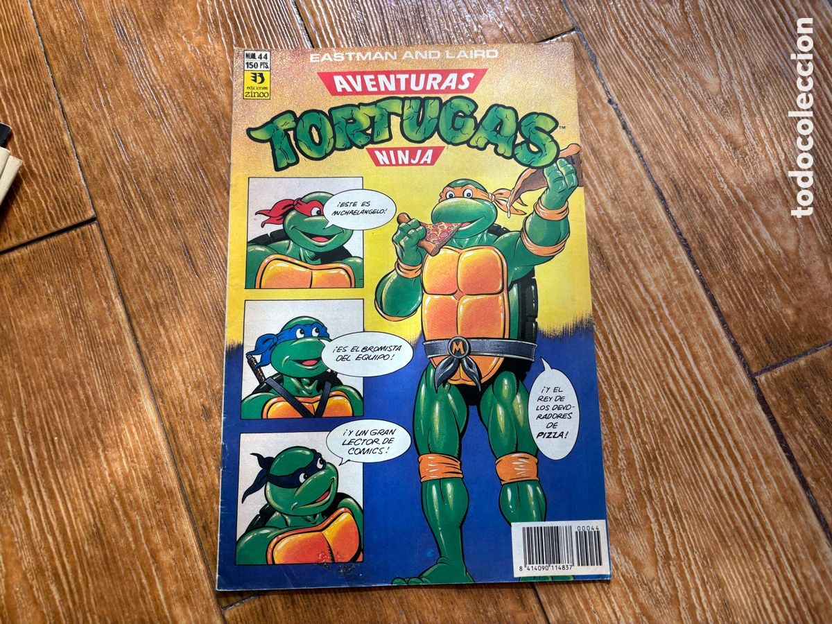 C&oacute;mics: AVENTURAS TORTUGAS NINJA N&ordm; 44 EDICIONES ZINCO