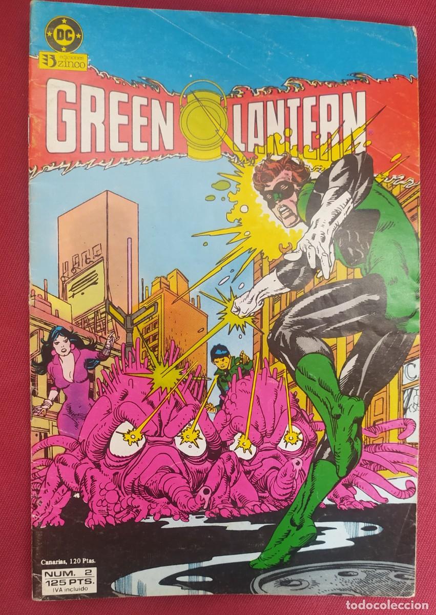 C&oacute;mics: Green lantern n&uacute;mero 2. Zinco. A&ntilde;o 1986