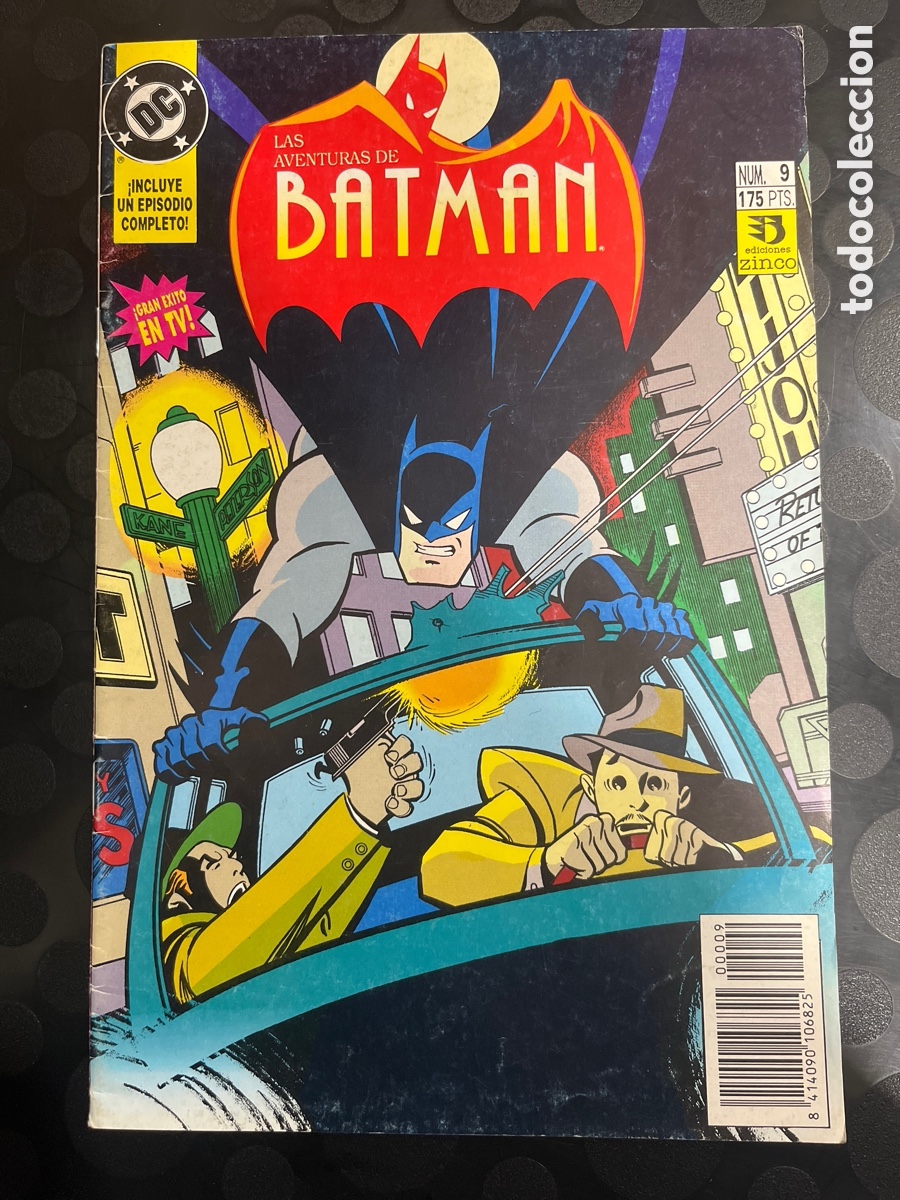 C&oacute;mics: LAS AVENTURAS DE BATMAN N.9 EL LIBRO ROJO DC ( 1993/1994 )