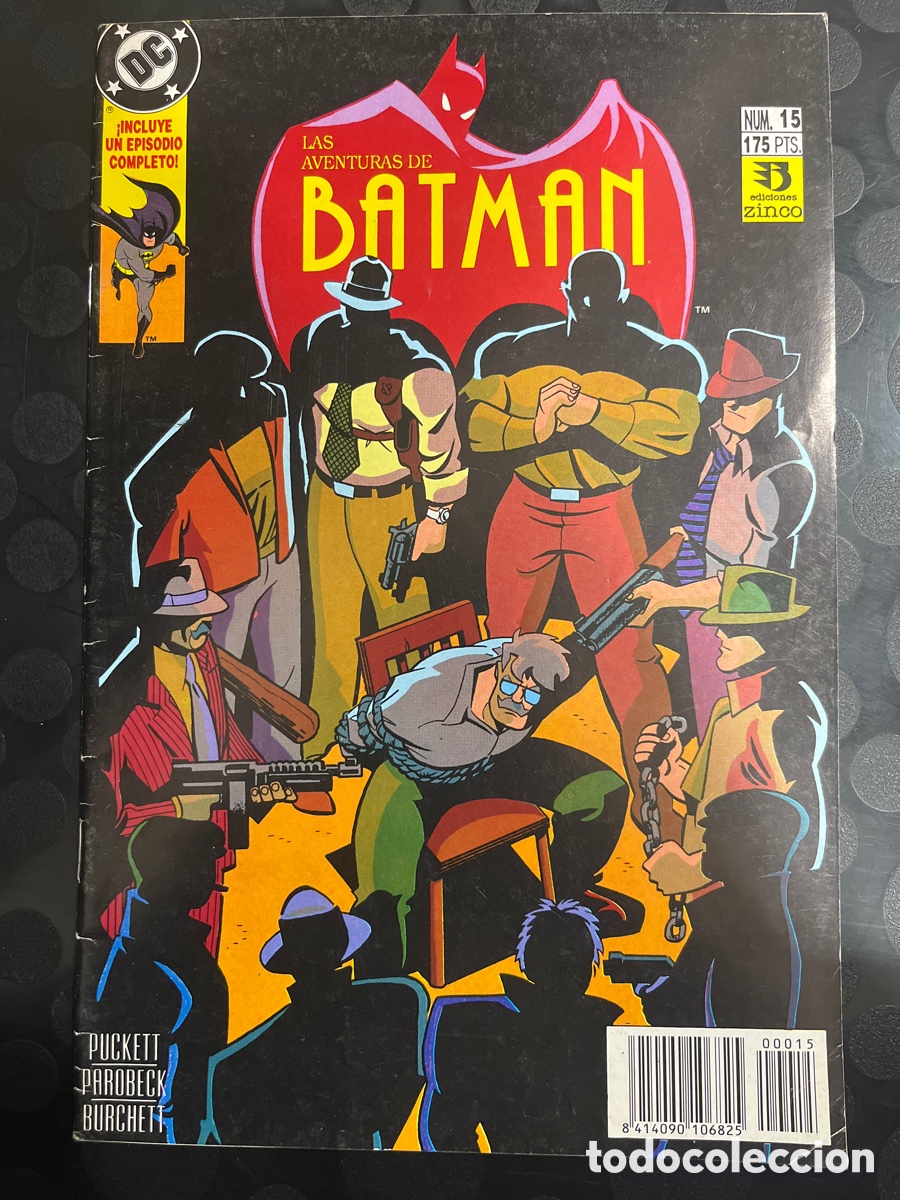 C&oacute;mics: LAS AVENTURAS DE BATMAN N.15 PLACA DE HONOR DC ( 1993/1994 )