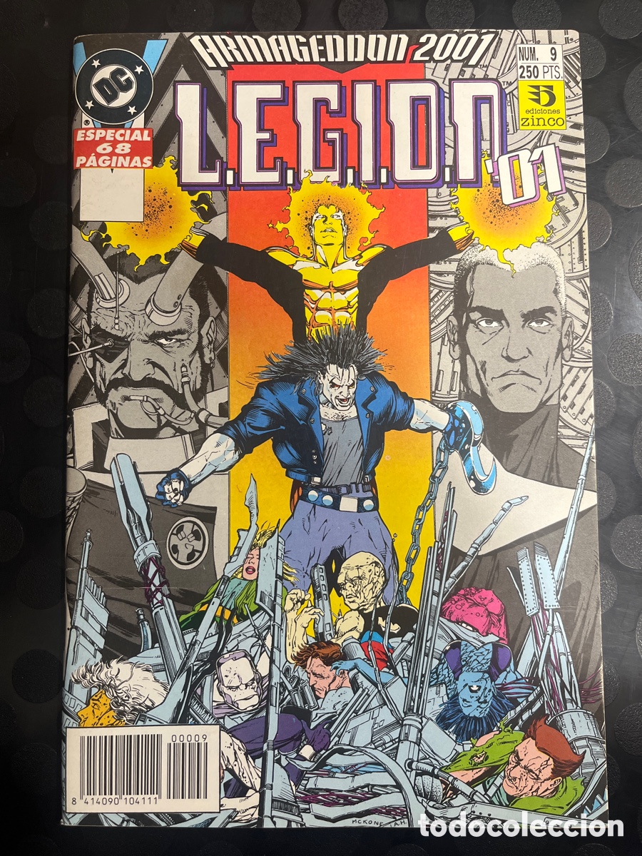 C&oacute;mics: L.E.G.I.O.N. 01 N.9 ARMAGEDDON 2001 DC LEGI&Oacute;N ( 1992/1993 )