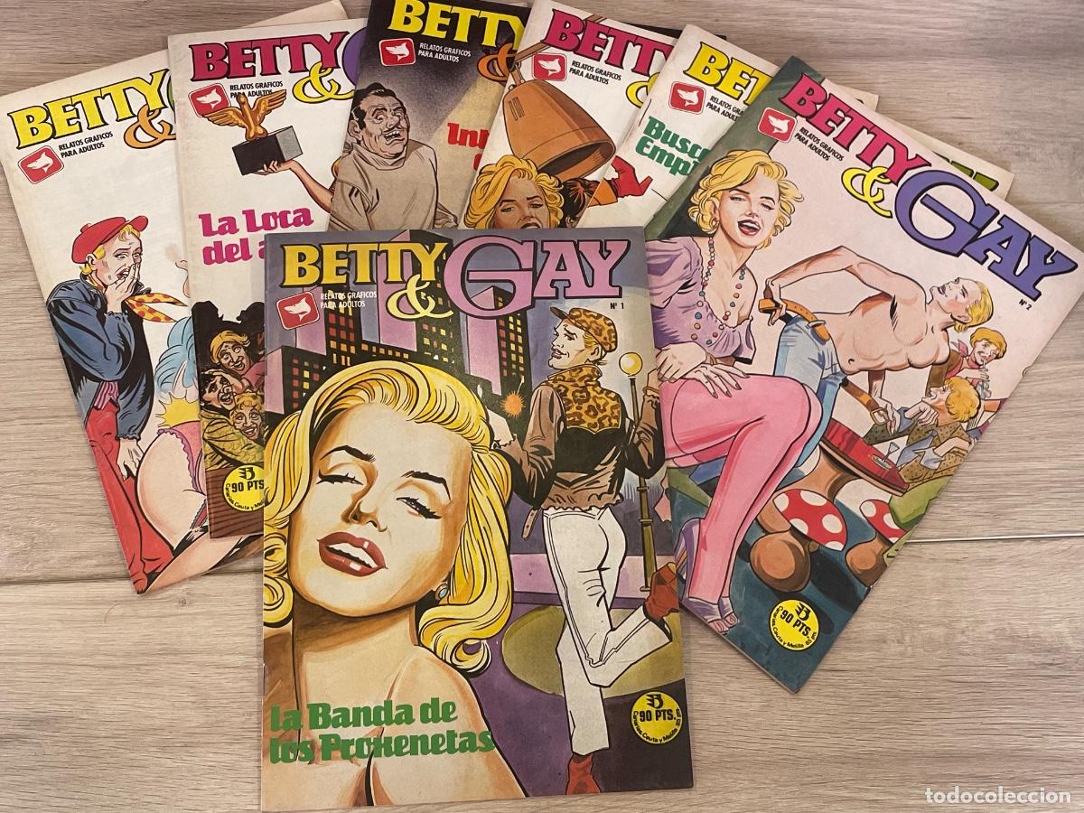 C&oacute;mics: Betty & Gay - Completa 7 n&uacute;meros / Ediciones Zinco 1988
