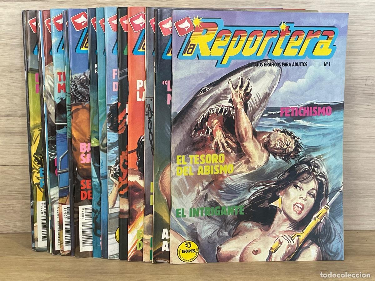 C&oacute;mics: La Reportera, Relatos Gr&aacute;ficos para Adultos / Casi Completa a falta del n&uacute;mero 7/ Ediciones Zinco