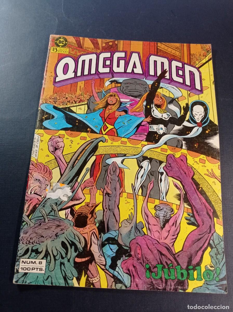 C&oacute;mics: OMEGA MEN 8: JUBILO. Roger Slifer y Tod Smith. NUEVOS DIOSES JACK KIRBY. ZINCO, 1985 +++