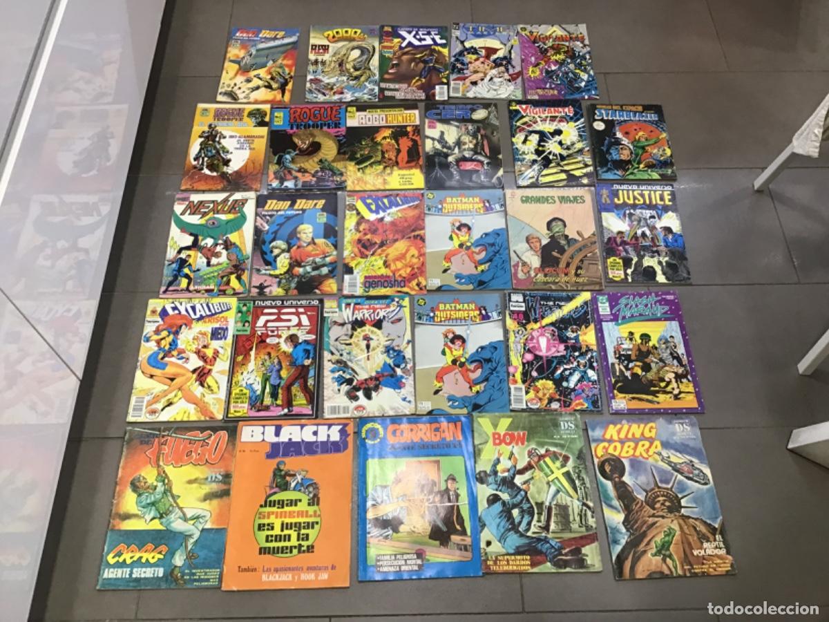 C&oacute;mics: LOTE 28 comic vigilante DC marvel forum bruguera rogue zinco king cobra marvel comics