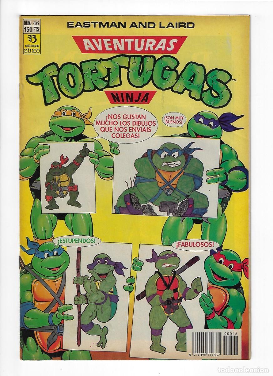 C&oacute;mics: Zinco. Tortugas ninja. Aventuras. 46