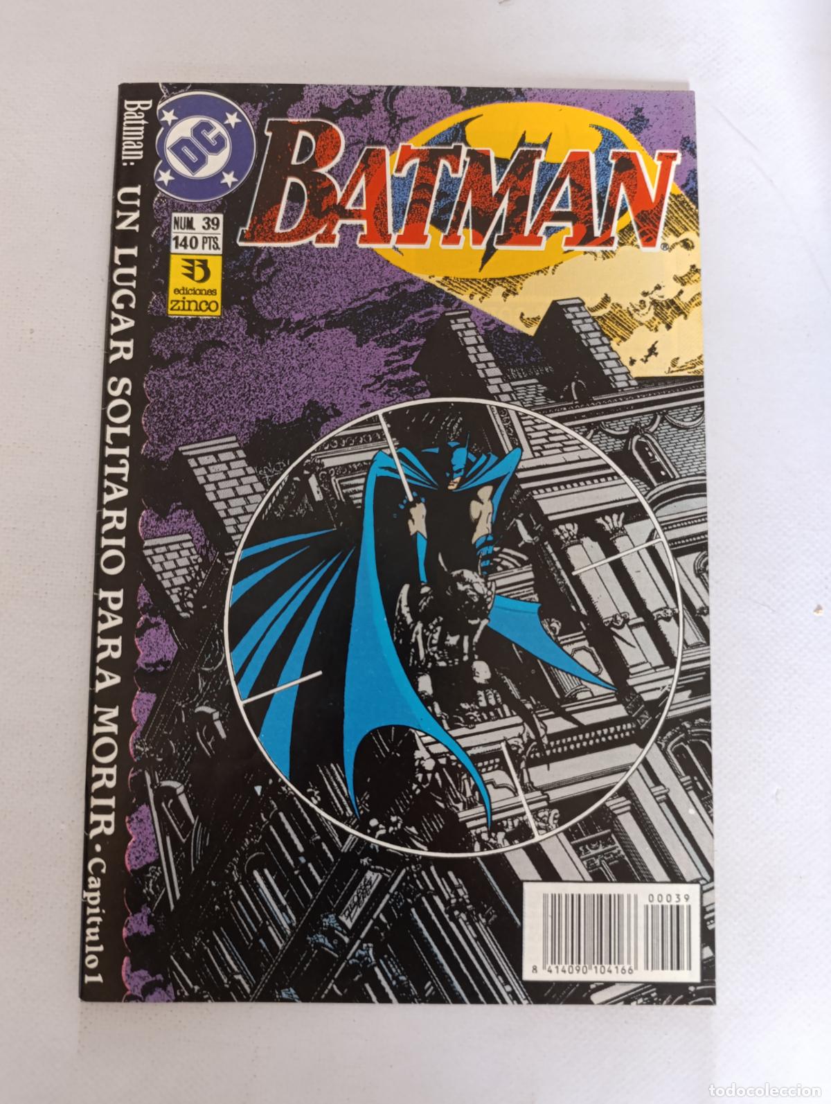 C&oacute;mics: BATMAN VOL. 2 N&ordm; 39 - VOLUMEN 2 - DC - ZINCO (298)