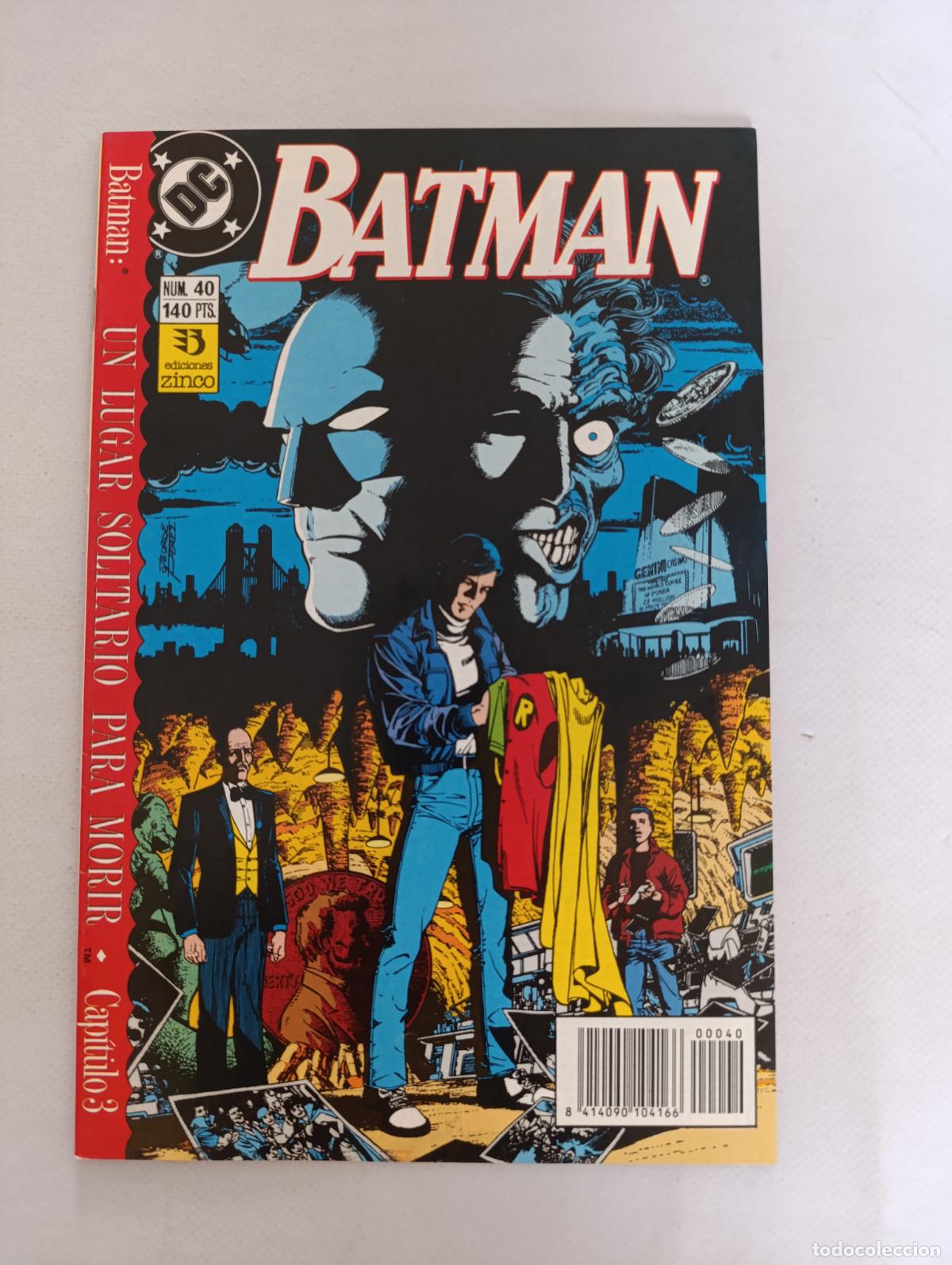 C&oacute;mics: BATMAN VOL. 2 N&ordm; 40 - VOLUMEN 2 - DC - ZINCO (298)