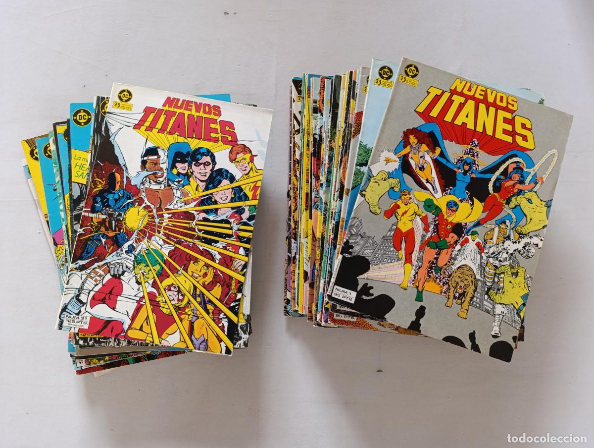 C&oacute;mics: NUEVOS TITANES VOL. 1 COMPLETA + ESPECIAL VERANO - 50 NUMEROS - VOLUMEN 1 - DC - ZINCO (141)
