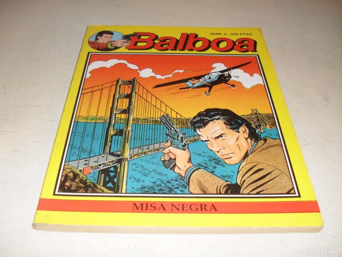 C&oacute;mics: BALBOA N&ordm; 3,DE 6,MISA NEGRA,NUNCA REEDITADOS,ZINCO,1989