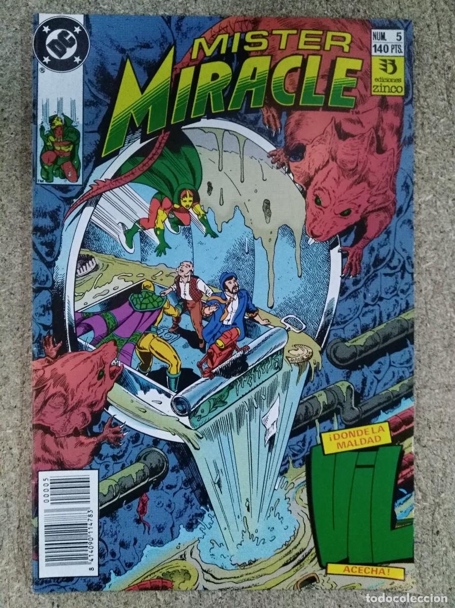 C&oacute;mics: Mister Miracle 5.DC Comics.Zinco