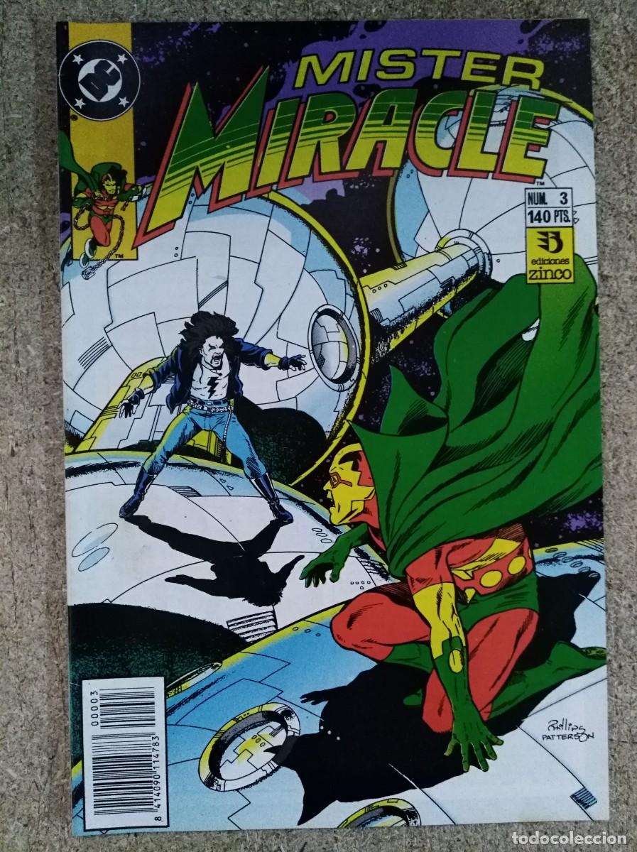 C&oacute;mics: Mister Miracle 3.DC Comics.Zinco