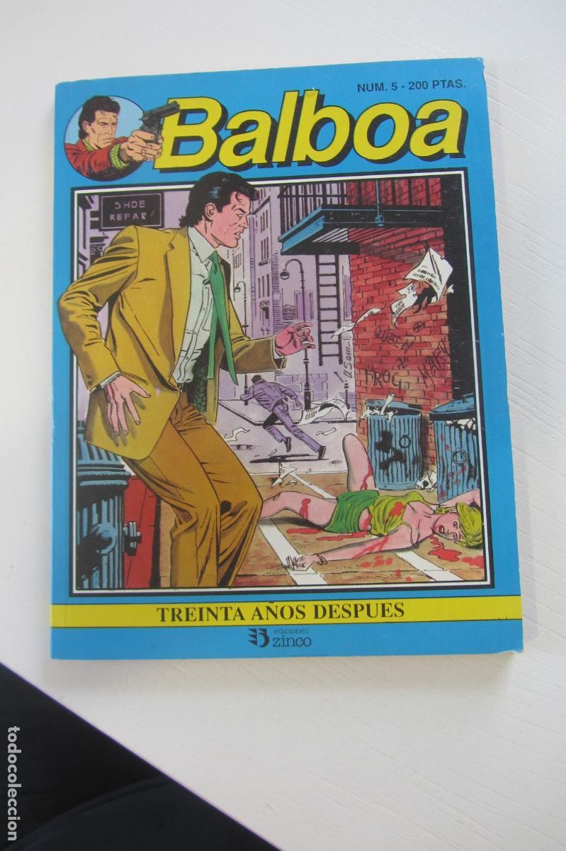C&oacute;mics: BALBOA. N&ordm; 5. TREINTA A&Ntilde;OS DESPU&Eacute;S. EDICIONES ZINCO arx40