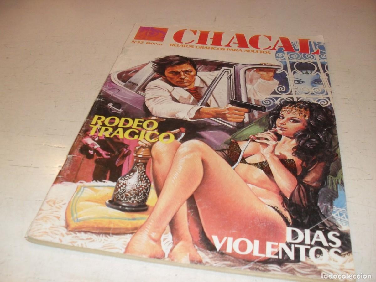 C&oacute;mics: CHACAL N&ordm; 32,RODEO TRAGICO,DE 54.EDITA ZINCO,1982