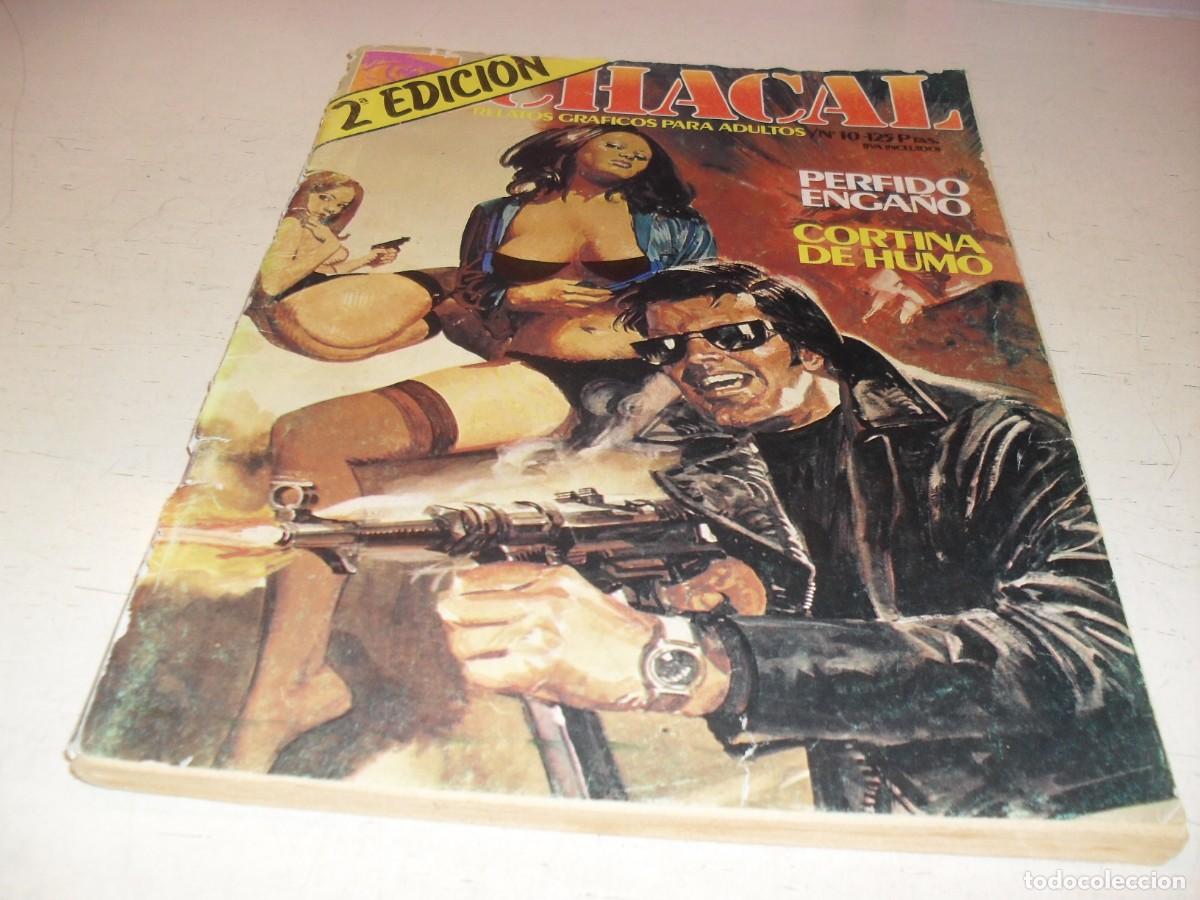 C&oacute;mics: CHACAL N&ordm; 10,2&ordf; EDICION,PERFIDO ENGA&Ntilde;O,DE 54.EDITA ZINCO,1982