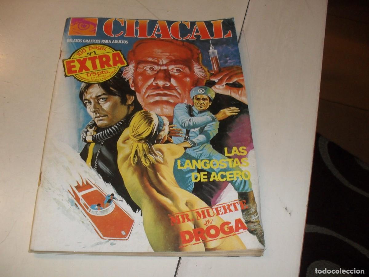 C&oacute;mics: CHACAL EXTRA N&ordm; 1,CON 100 PAGINAS,LAS LANGOSTAS DE ACERO.EDITA ZINCO,1982