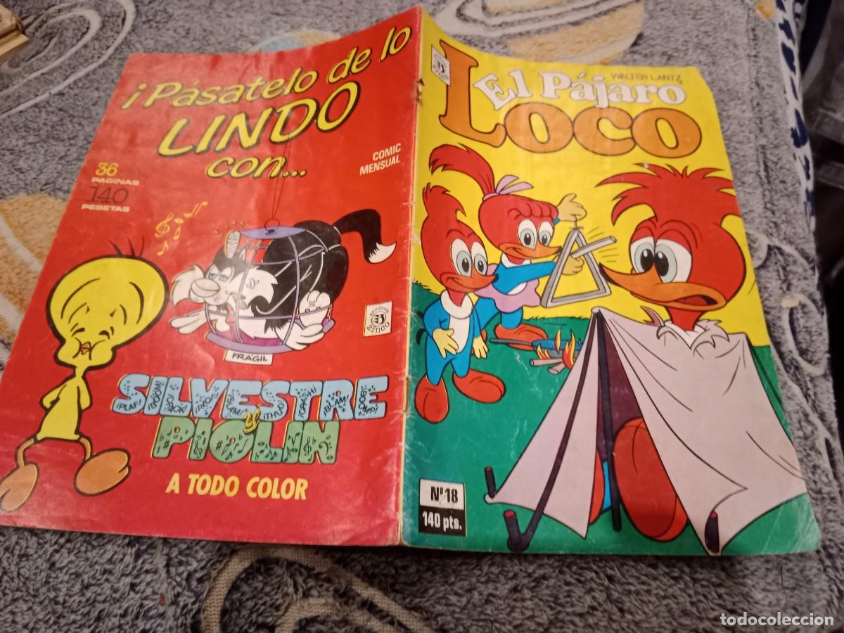 C&oacute;mics: EL P&Aacute;JARO LOCO N&ordm; 18-WALTER LANZ EDICIONES ZINCO