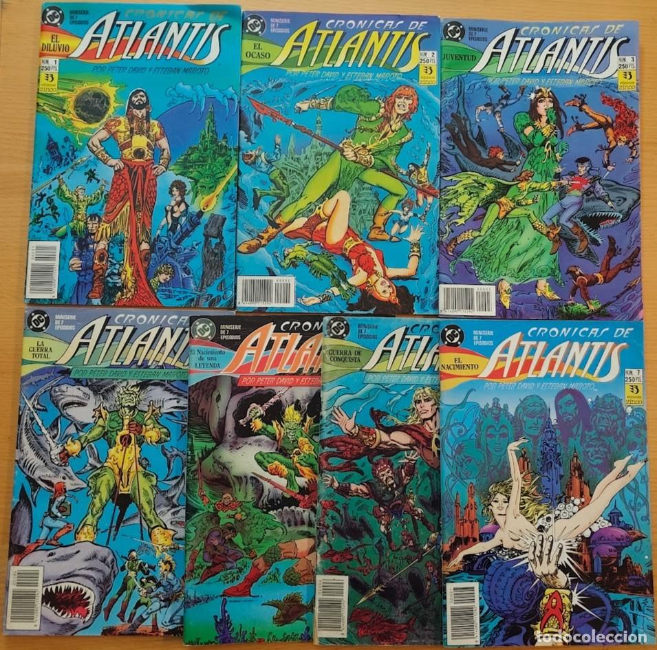 C&oacute;mics: LAS CRONICAS DE ATLANTIS 1 A 7 (COMPLETA). PETER DAVID, ESTEBAN MAROTO. ZINCO