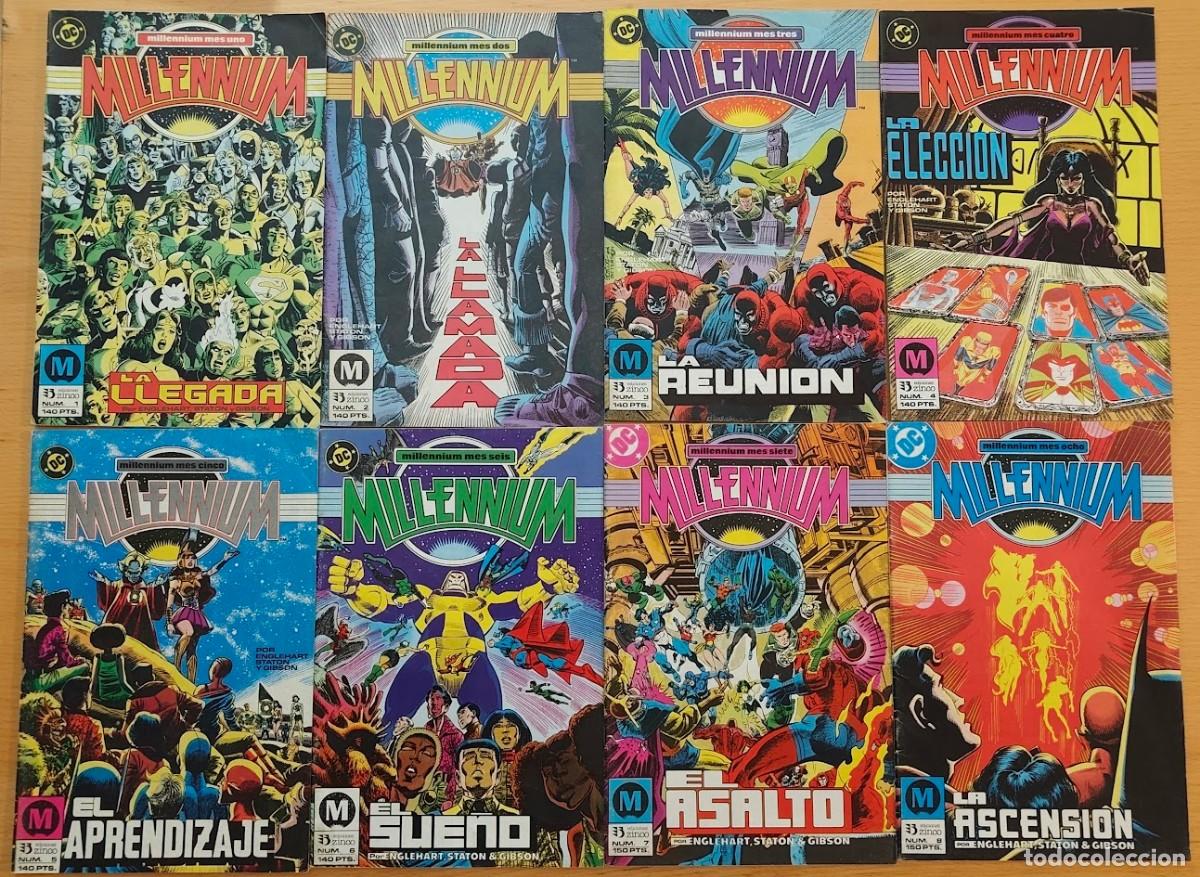 C&oacute;mics: MILLENNIUM 1 A 8 (COMPLETA). ZINCO