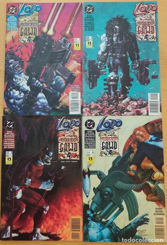 C&oacute;mics: LOBO, CONTRATO SOBRE GAWD 1 A 4 (COMPLETA). ZINCO