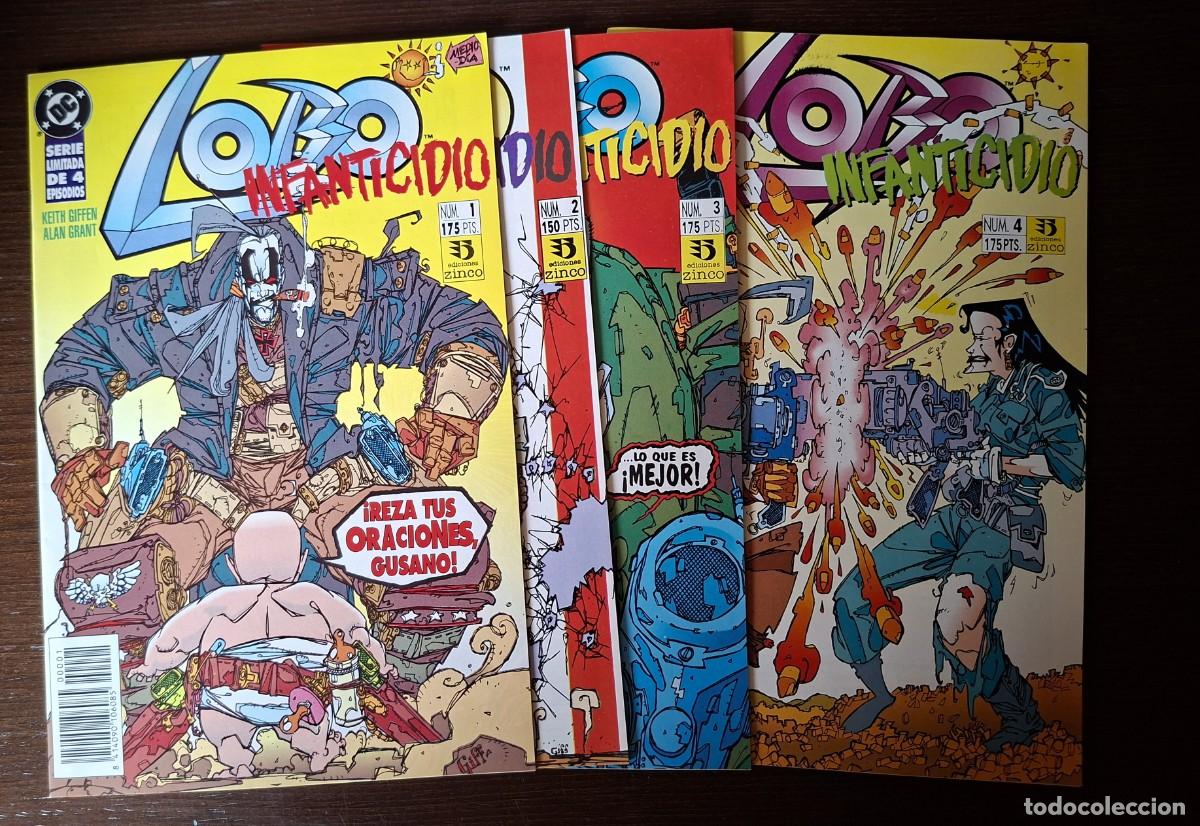 C&oacute;mics: Lobo. Infanticidio - 4 ejemplares - Completa - - Foto 1