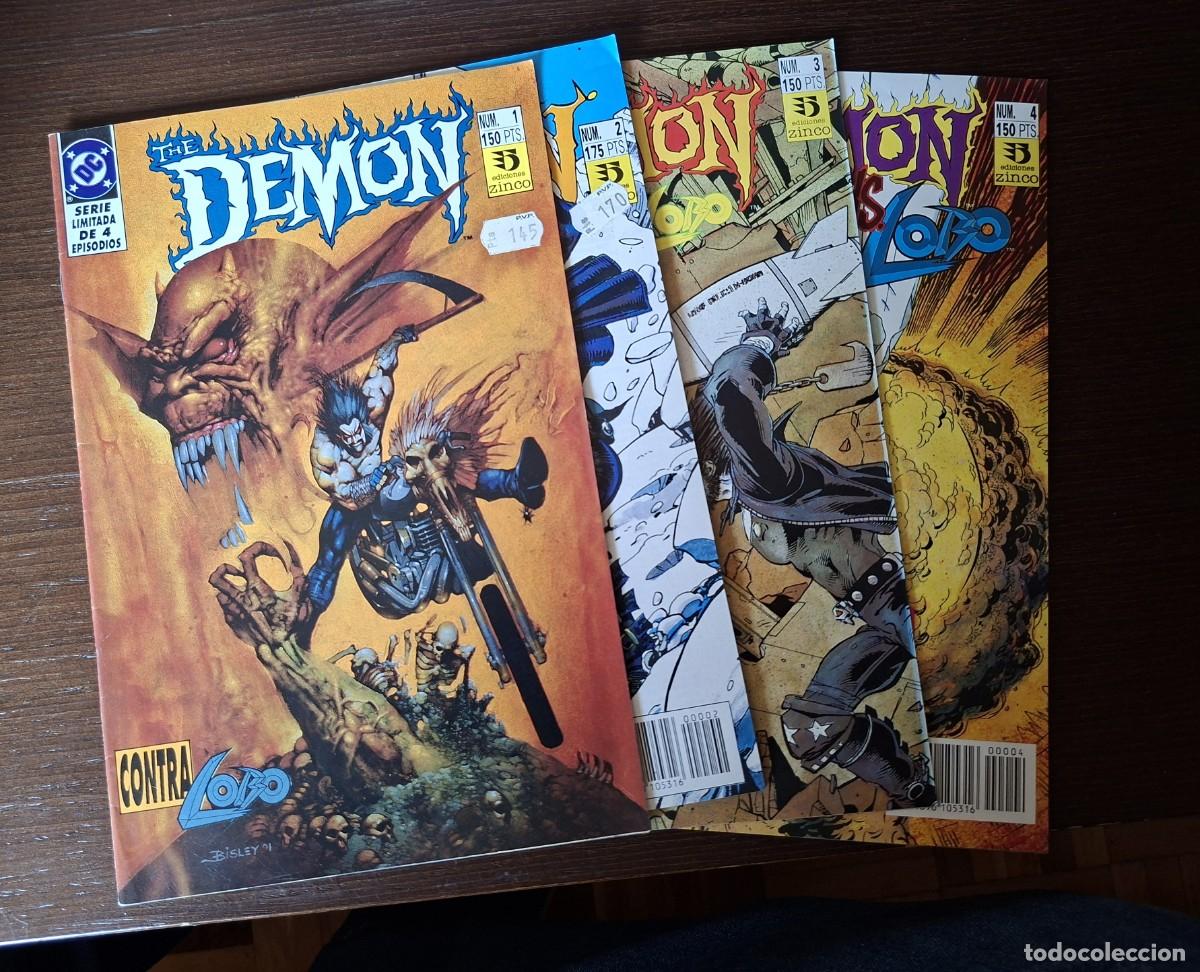 C&oacute;mics: The Demon contra Lobo. - 4 ejemplares - Completa - - Foto 1