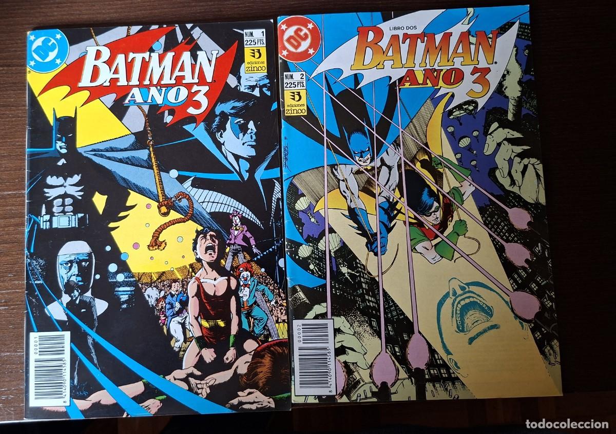 C&oacute;mics: Batman a&ntilde;o 3. - 2 ejemplares - Completa - - Foto 1